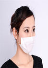 Papel de polpa de madeira descartável de máscara de poeira 100% da cor branca respirável para a assistência ao domicílio fornecedor