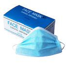 Máscara protetora anti-bacteriana do único uso, máscara protetora de 2 dobras para a transformação de produtos alimentares fornecedor