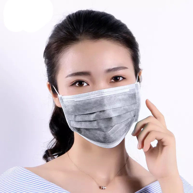 A orelha elástica descartável vestindo fácil da máscara de poeira dá laços em um projeto confortável de 3 dobradores fornecedor