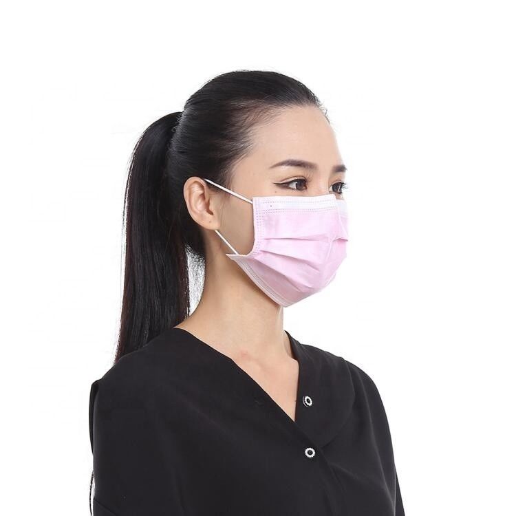 Poluição não tecida descartável respirável da máscara da máscara protetora 3ply Earloop anti fornecedor