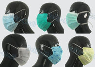 Peso leve descartável confortável da máscara protetora com a braçadeira ajustável da ponte do nariz fornecedor