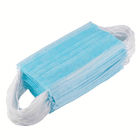 Azul máscara protetora descartável de 3 dobras/máscara descartável da boca com Earloop fornecedor