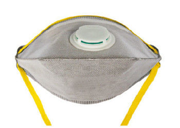 Material 4-Ply não tecido dobrável horizontal Elasticated da máscara de poeira da correia FFP2 fornecedor
