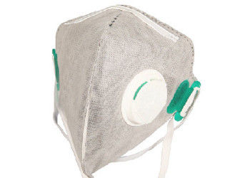 Grão isolada dobrável vertical cinzenta da névoa/pólen da máscara de poeira da cor FFP2/exaustão do carro fornecedor